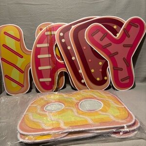 Happy Birthday Yard Sign 16” Letters for Celebration Party